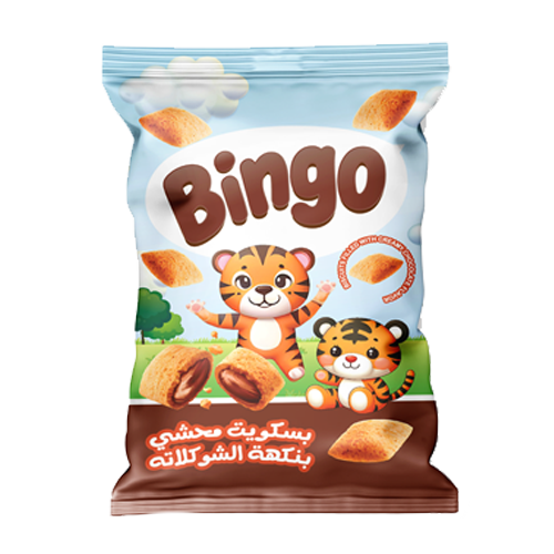 bingo 500 pix بينجو بسكويت الشوكلاتة - الصورة 1